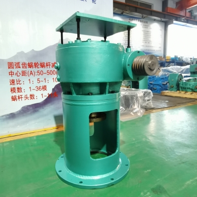M型立式圓柱蝸輪蝸桿減速機(jī)